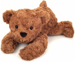 Cover Teddy Hermann 91333 - Teddy liegend, braun, Plüsch, Länge: 40 cm