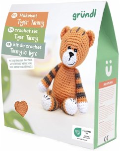 Cover gründl Häkeltier Tiger Timmy, Nähset, Häkelset