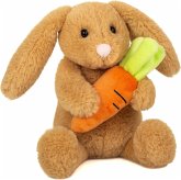 Teddy Hermann 93958 - Häschen Lilly m. Möhre, Plüsch, 23 cm