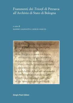 Cover Frammenti dei 'Trionfi' di Petrarca all'Archivio di Stato di Bologna