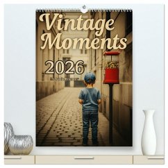 Cover Vintage Moments - Klassiker für jeden Monat (hochwertiger Premium Wandkalender 2026 DIN A2 hoch), Kunstdruck in Hochglanz