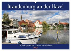 Brandenburg an der Havel - Ein Stadtspaziergang (Wandkalender 2026 DIN A2 quer), CALVENDO Monatskalender