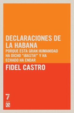 Cover Declaraciones de La Habana