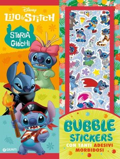 Cover Lilo & Stitch. Storia e giochi. Bubble stickers. Con tanti adesivi morbidosi
