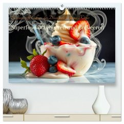 Cover Superfood Blaubeeren und Erdbeeren (hochwertiger Premium Wandkalender 2026 DIN A2 quer), Kunstdruck in Hochglanz