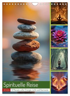 Spirituelle Reise (Wandkalender 2026 DIN A4 hoch), CALVENDO Monatskalender