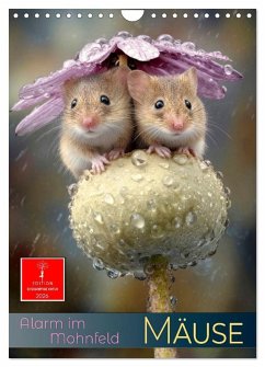 Mäuse - Alarm im Mohnfeld (Wandkalender 2026 DIN A4 hoch), CALVENDO Monatskalender