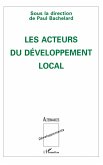 Les acteurs du développement local
