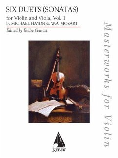 Cover 6 Sonatas for Violin and Viola - Volume 1