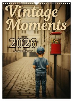 Cover Vintage Moments - Klassiker für jeden Monat (Wandkalender 2026 DIN A3 hoch), CALVENDO Monatskalender