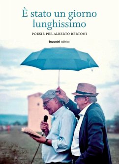 Cover È stato un giorno lunghissimo. Poesie per Alberto Bertoni