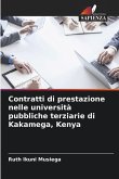 Contratti di prestazione nelle università pubbliche terziarie di Kakamega, Kenya
