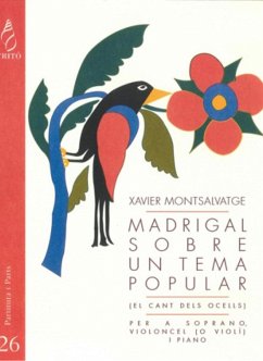 Madrigal sobre un tema popular (eBook, PDF) - Montsalvatge, Xavier