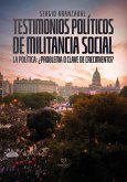 Testimonios políticos de militancia social (eBook, ePUB)