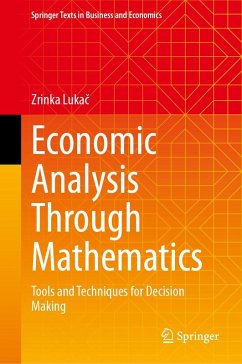 Cover Economic Analysis Through Mathematics