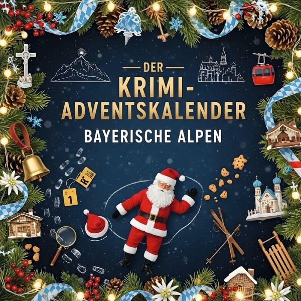 Der Krimi-Adventskalender Bayerische Alpen