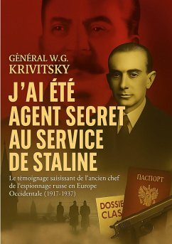 Cover J'ai été agent secret au service de Staline