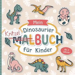 Cover Mein Dinosaurier Malbuch für Kinder ab 2 Jahren