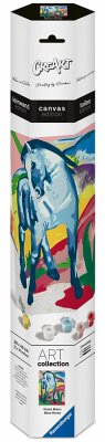 CreArt, Malen nach Zahlen Art Collection - Blaues Pferd (Franz Marc) CreArt, Malen nach Zahlen Art Collection - Blaues Pferd (Franz Marc)