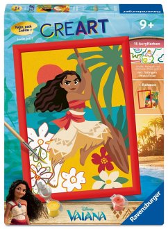 Cover CreArt, Malen nach Zahlen Kinder - Disney Vaiana's Abenteuer