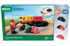 Cover Güterzug-Set mit Farbwechsel / Magisches Holzeisenbahnset für Kinder ab 3 Jahren