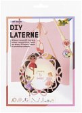 FOLIA Bastelartikel DIY Laterne Tiny Dancers, inkl. 1 LED-Licht und Batterien