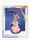 FOLIA Bastelartikel DIY Laterne Circus, inkl. 1 LED-Licht und Batterien