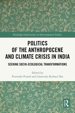 Cover Politics of the Anthropocene and Climate Crisis in India (eBook, ePUB)