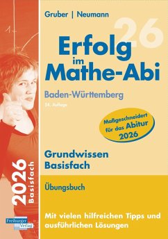 Cover Erfolg im Mathe-Abi 2026 Grundwissen Basisfach Baden-Württemberg