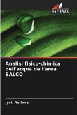 Analisi fisico-chimica dell'acqua dell'area BALCO Analisi fisico-chimica dell'acqua dell'area BALCO