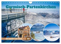 Cover Garmisch-Partenkirchen mit Zugspitze und Eibsee (Wandkalender 2026 DIN A4 quer), CALVENDO Monatskalender