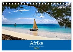 Afrika - Vielfalt in Flora und Fauna (Tischkalender 2026 DIN A5 quer), CALVENDO Monatskalender Afrika - Vielfalt in Flora und Fauna (Tischkalender 2026 DIN A5 quer), CALVENDO Monatskalender