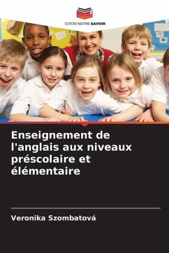 Cover Enseignement de l'anglais aux niveaux préscolaire et élémentaire