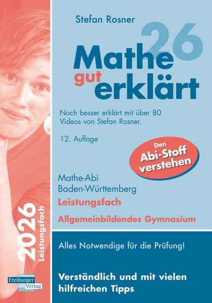 Mathe gut erklärt 2026 Leistungsfach Baden-Württemberg Gymnasium