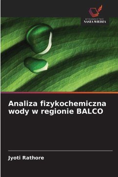 Cover Analiza fizykochemiczna wody w regionie BALCO