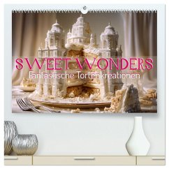 Cover Sweet Wonders. Fantastische Tortenkreationen (hochwertiger Premium Wandkalender 2026 DIN A2 quer), Kunstdruck in Hochglanz