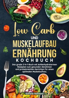 Cover Low Carb und Muskelaufbau Ernährung Kochbuch
