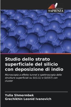 Cover Studio dello strato superficiale del silicio con deposizione di indio