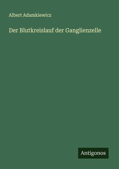Cover Der Blutkreislauf der Ganglienzelle