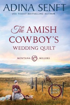 Cover The Amish Cowboy's Wedding Quilt (Large Print)