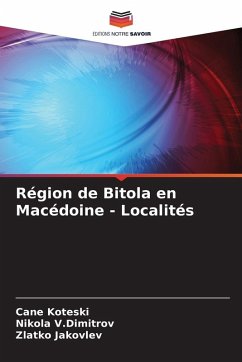 Cover Région de Bitola en Macédoine - Localités