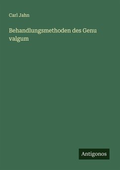 Cover Behandlungsmethoden des Genu valgum