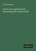 Gerefa: Eine angelsächsische Abhandlung über Gutswirtschaft
