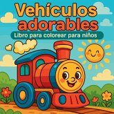 Vehículos adorables - Libro para colorear para niños