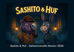 Sashito & Huf - Geheimnisvolle Mission 2026 Fotokalender DIN A4 Cover Sashito & Huf - Geheimnisvolle Mission 2026 Fotokalender DIN A4