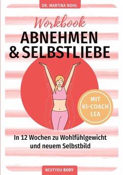 Cover Abnehmen und Selbstliebe Workbook (Buchhandelsausgabe)