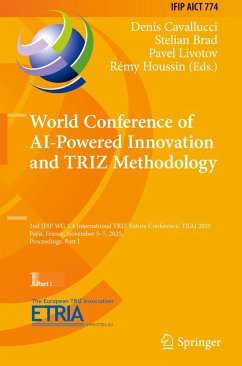 Cover World Conference of AI-Powered Innovation and TRIZ Methodology
