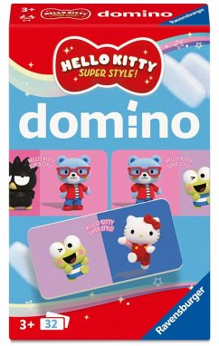 Cover Hello Kitty Domino - Reisespiel ab 3 Jahre