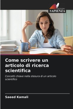 Cover Come scrivere un articolo di ricerca scientifica