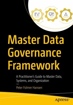 Cover Master Data Governance Framework